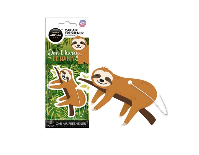 Ароматизатор Aroma Car Cellulose Animals - Sloth Daisy сухой, цена: 57 грн.