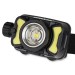 Фонарь налобный Brevia 600Lm, 3W CREE XPG+COB, 1200mAh/3xAAA, Zoom, с сенсором белый/красный, цена: 959 грн.