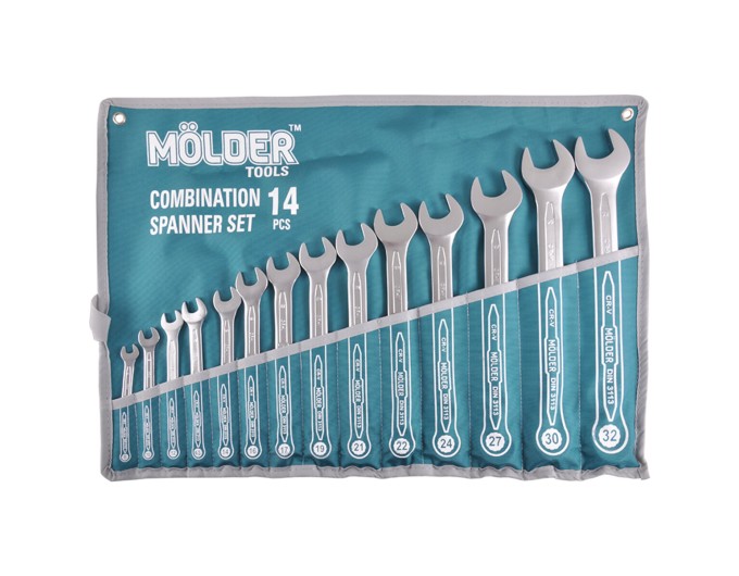Набор ключей Molder CR-V, 8-32мм, 14шт, цена: 2 288 грн.