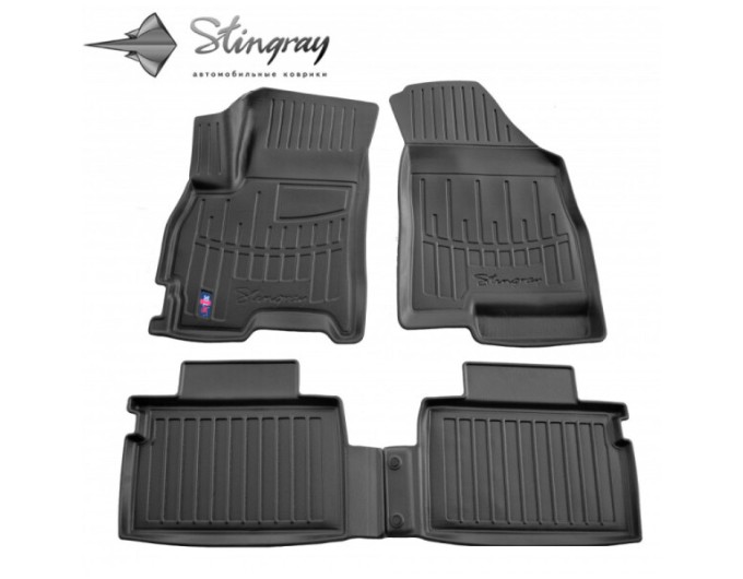 Chery Tiggo 4 (2017-...) комплект 3D ковриков с 4 штук (Stingray), цена: 1 870 грн.