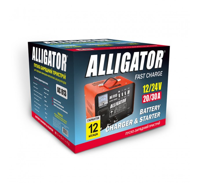 Пускозарядное устройство АКБ Alligator 12/24V, 45А, цена: 3 958 грн.