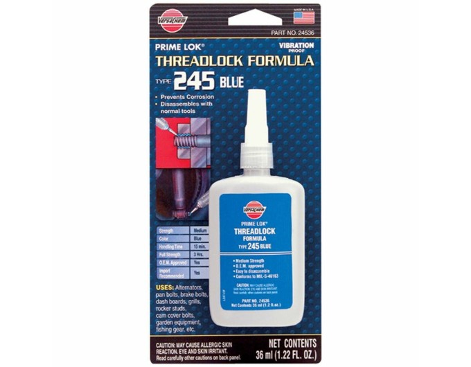 Клей-фіксатор різьбових з’єднань Versachem Threadlock Blue синій 36мл, ціна: 389 грн.