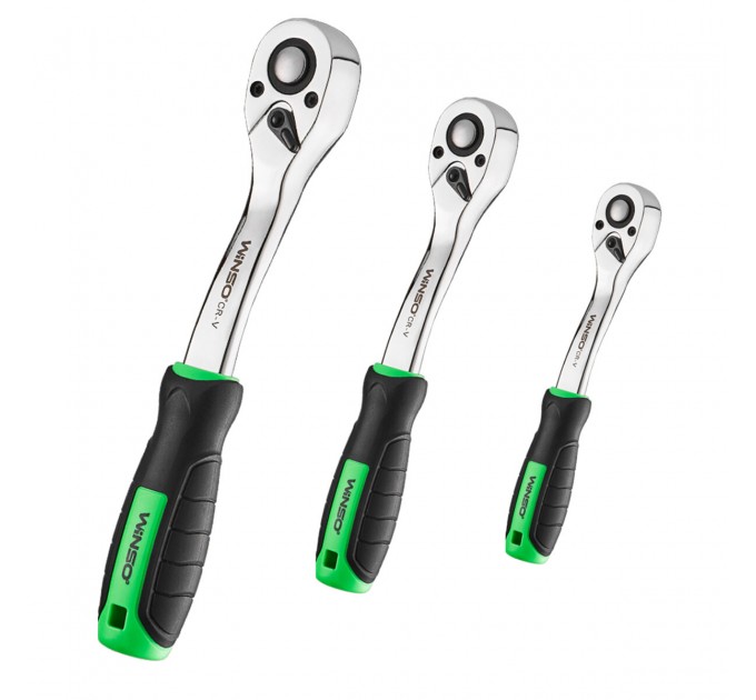 Професійний набір інструментів в кейсі Winso Pro 1/2", 1/4", 3/8" 72T, CR-V, 219од., ціна: 6 573 грн.