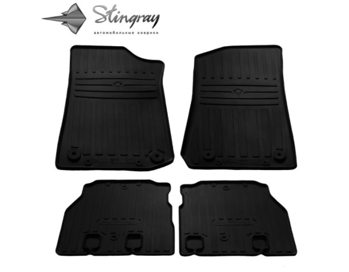 Jeep Wrangler (JL) (5 doors) (2018-...) комплект ковриков с 4 штук (Stingray), цена: 2 389 грн.