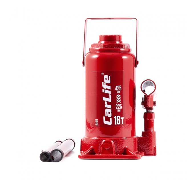 Домкрат гідравлічний пляшковий CarLife 16т 225-425мм, ціна: 1 681 грн.