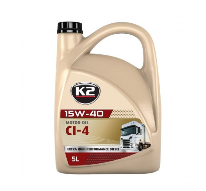 Моторне масло K2 Motor Oil CI-4 15W-40 5л, ціна: 1 000 грн.