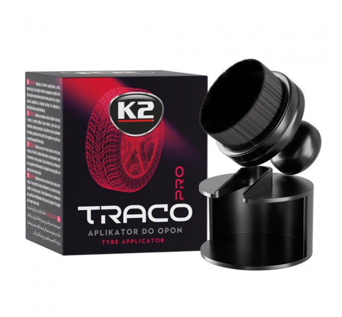 Щітка аплікатор K2 Traco Pro для полірування шин, ціна: 178 грн.