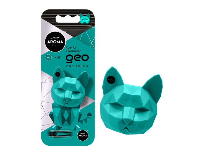Ароматизатор Aroma Car Geo Cat - Turquoise Oud Touch сухой, цена: 151 грн.