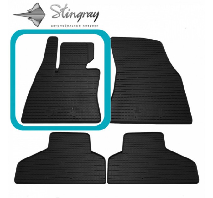 Bmw X5 (F15) (2013-2018) коврик передний левый (Stingray), цена: 649 грн.