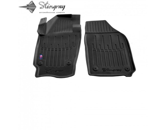 Skoda Fabia III (2014-...) комплект 3D ковриков с 2 штук (Stingray), цена: 1 137 грн.