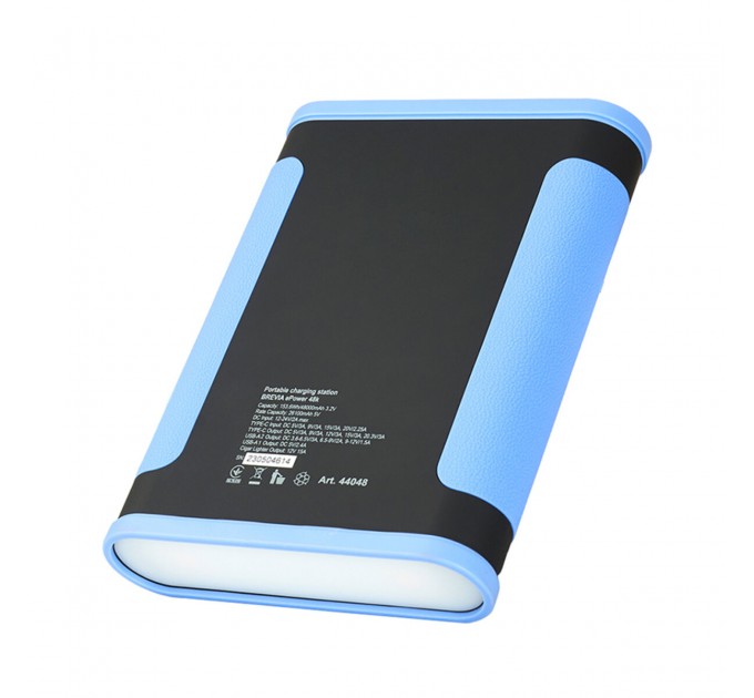 Повербанк (Power Bank) Brevia ePower 48000mAh 153.6Wh LiFePo4 чорно-синій, ціна: 5 499 грн.