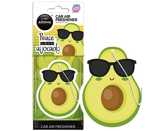Ароматизатор Aroma Car Cellulose Fruits - Avocado сухой, цена: 57 грн.
