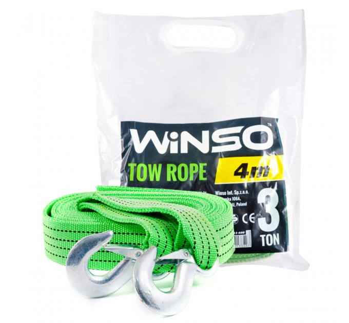 Буксирувальний трос Winso 3т, 4м, ціна: 209 грн.