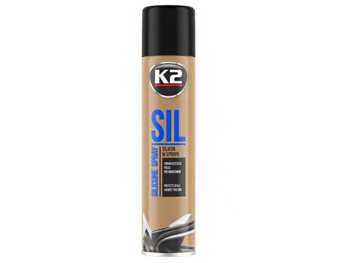 Змазка силіконова K2 Sil Spray рідка прозора аерозоль 300мл, ціна: 134 грн.