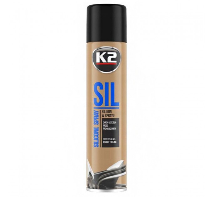 Смазка силиконовая K2 Sil Spray жидкая прозрачная аэрозоль 300мл, цена: 127 грн.