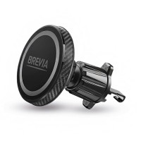 Держатель телефона автомобильный Brevia AirVent Ultra MagCircle на дефлектор, магнитный Magsafe