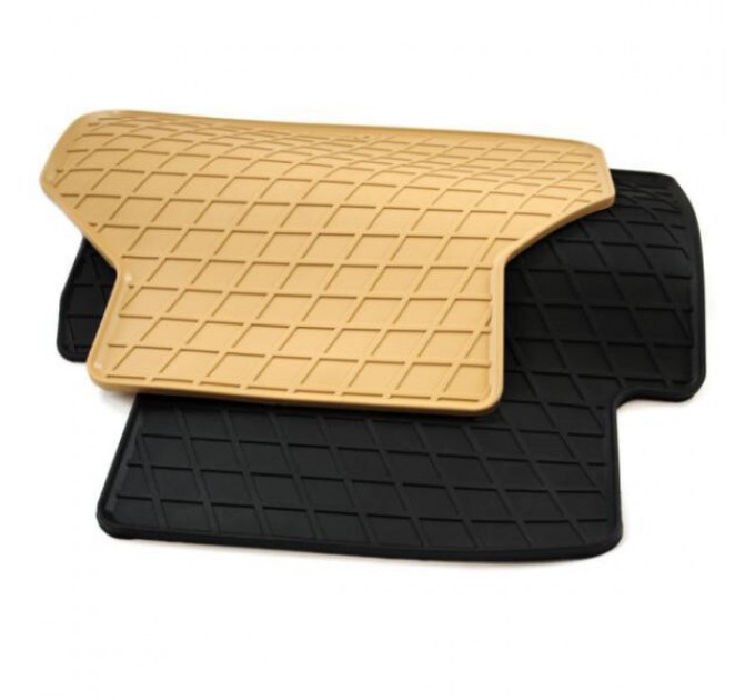 Toyota Toyota Highlander2014- Комплект из 4-х ковриков Бежевый в салон (Stingray), ціна: 2 200 грн.