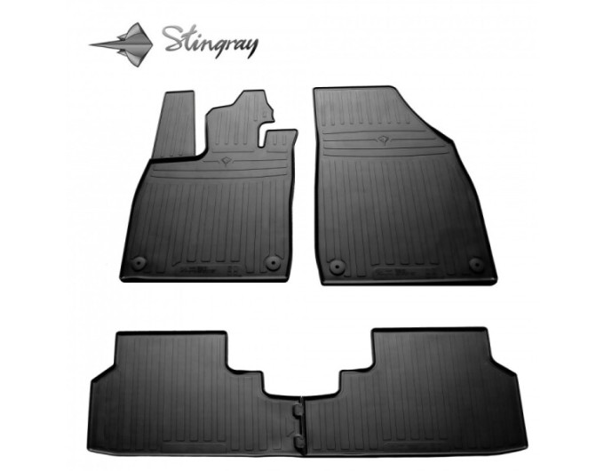 Volkswagen ID.5 (2021-...) комплект килимків гумових з 4 штук (Stingray), цена: 2 637 грн.