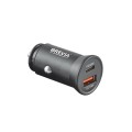Автомобильное зарядное устройство Brevia ePower DualCharge 30W 1xUSB-C+1xUSB-A черный, цена: 386 грн.