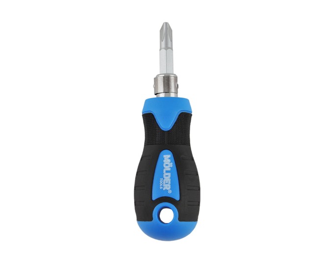 Отвертка Molder со сменными насадками 2в1 (PH2x65mm+SL6), цена: 90 грн.