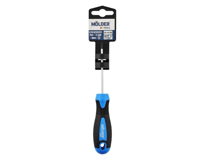 Викрутка Molder хрестова PH0x75mm, ціна: 45 грн.
