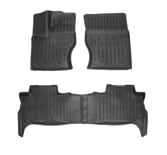 Land rover RANGE ROVER Sport II (L494) (2013-2023) комплект 3D ковриков с 4 штук (Stingray), цена: 1 870 грн.