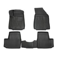 Citroen C3 IV (2024-...) (gasoline version) комплект 3D килимків з 4 штук (Stingray)