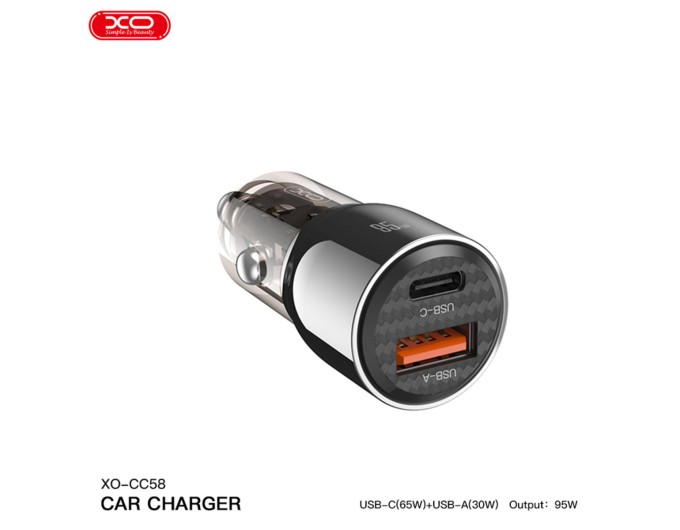 Автомобильное зарядное устройство XO CC58 95W коричневый, цена: 489 грн.