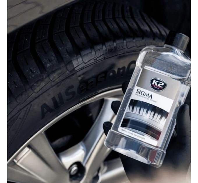 Засіб для полірування та догляду за шинами K2 Sigma 500мл, ціна: 435 грн.