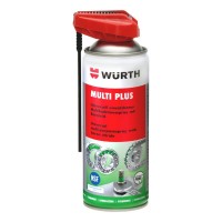 Смазка многофункциональная Wurth Multi Plus синтетическая 400мл Смазка многофункциональная Wurth Multi Plus синтетическая 400мл