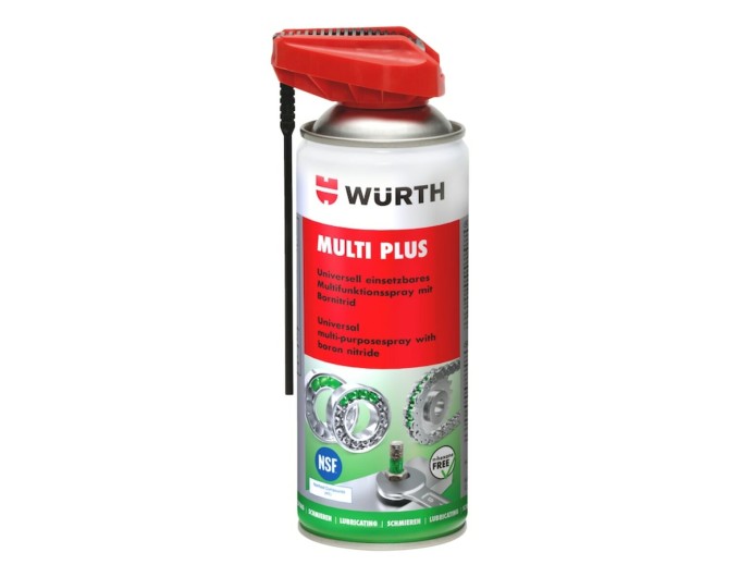 Смазка многофункциональная Wurth Multi Plus синтетическая 400мл, цена: 773 грн.