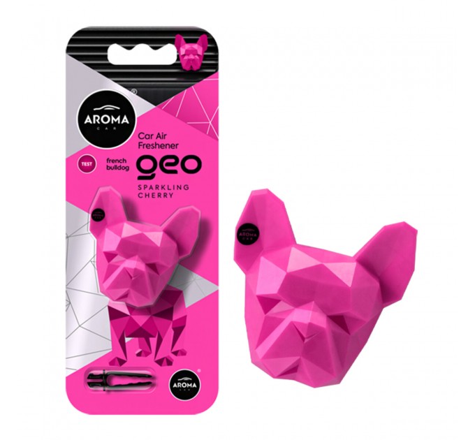 Ароматизатор Aroma Car Geo Dog - Magenta Sparkling Cherry сухий, ціна: 151 грн.