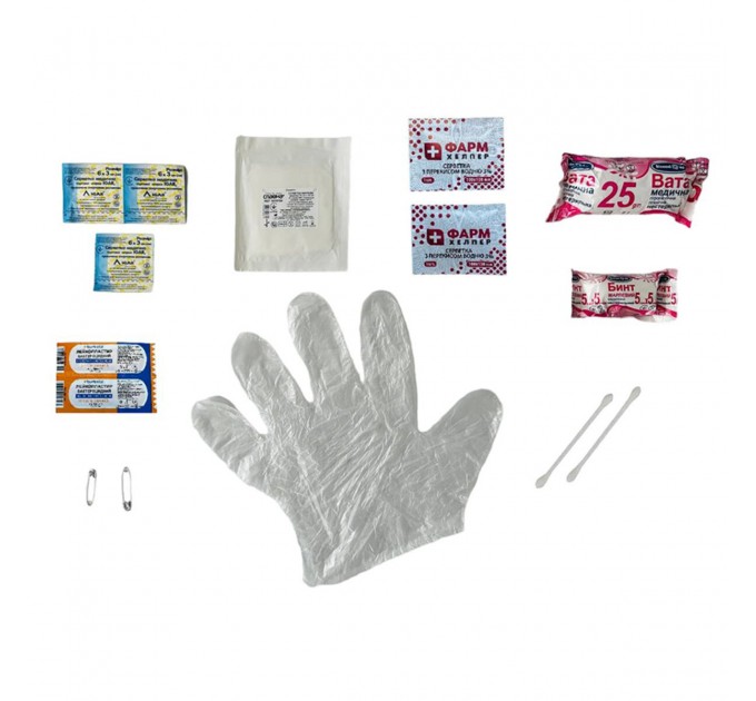 Аптечка медична транспортна-1, згідно ТУ, пластиковий футляр, ціна: 235 грн.