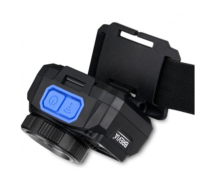 Фонарь налобный Brevia 550Lm, 3W CREE XPG+COB, 1200mAh/3xAAA, Zoom, с сенсором белый/красный, цена: 1 099 грн.