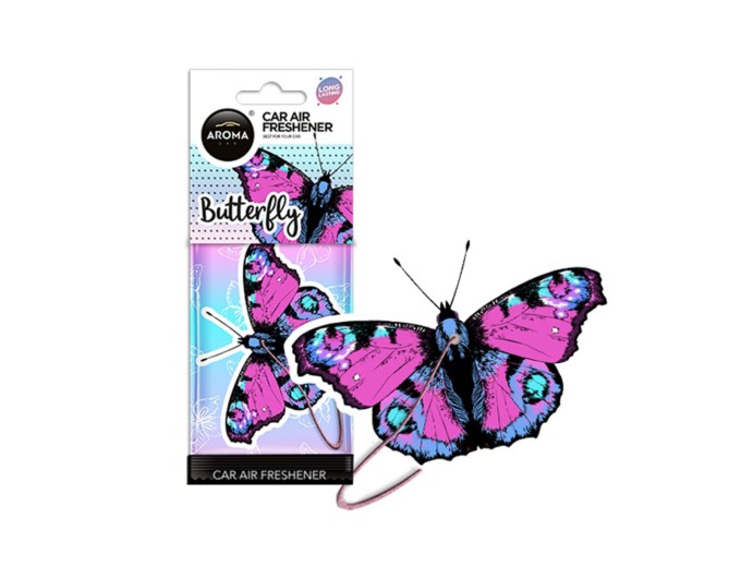 Ароматизатор Aroma Car Cellulose Animals - Butterfly Cherry сухой, цена: 57 грн.