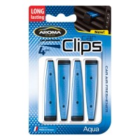 Ароматизатор Aroma Car Clips Aqua, 4x5г жидкий