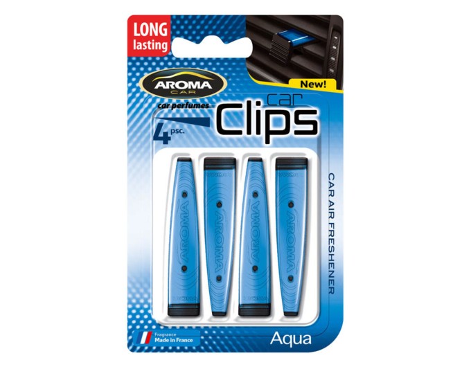 Ароматизатор Aroma Car Clips Aqua, 4x5г жидкий, цена: 117 грн.
