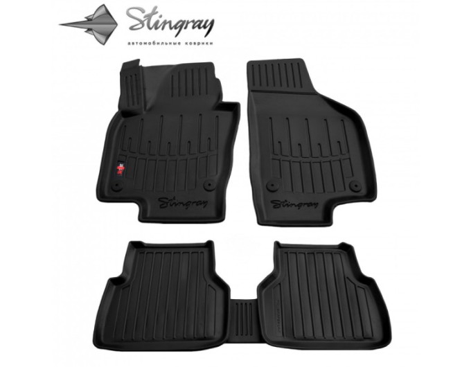 Volkswagen Tiguan I (2007-2015) комплект 3D ковриков с 5 штук (Stingray), цена: 1 870 грн.