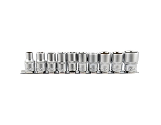 Набір головок торцевих на планці Molder 1/2" 10-24мм CR-V 10шт, ціна: 530 грн.