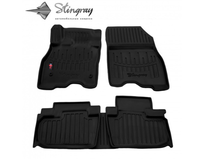 Nissan Leaf (ZE0) (2010-2017) (Europe) комплект 3D ковриков с 5 штук (Stingray), цена: 1 743 грн.