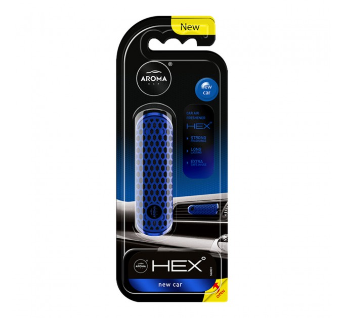 Ароматизатор на дефлектор Aroma Car Hex 13g - New Car жидкий, цена: 164 грн.