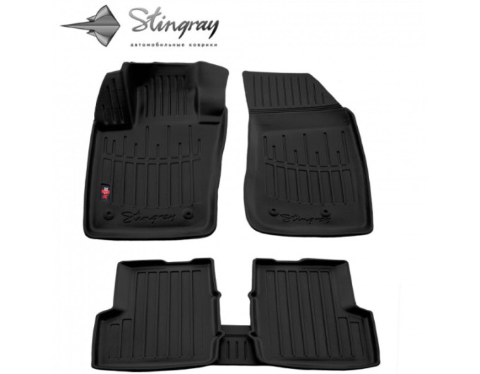 Jeep Renegade (2014-...) комплект 3D ковриков с 5 штук (Stingray), цена: 1 870 грн.