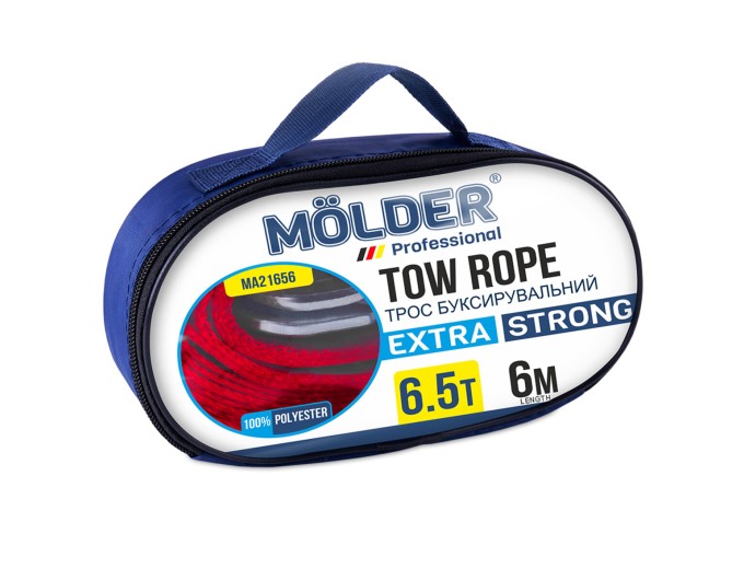 Буксирувальний трос Molder 6,5т, 6м, ціна: 740 грн.