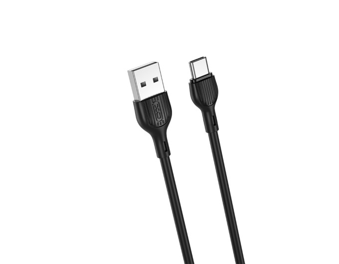 Кабель XO USB to Type-C 2,1А 1м чорний, ціна: 49 грн.