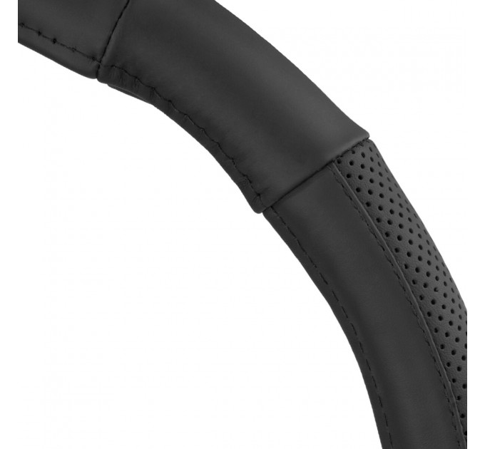 Чохол на кермо Carlife 39 - 41см, шкіра, чорний SW244L, ціна: 468 грн.