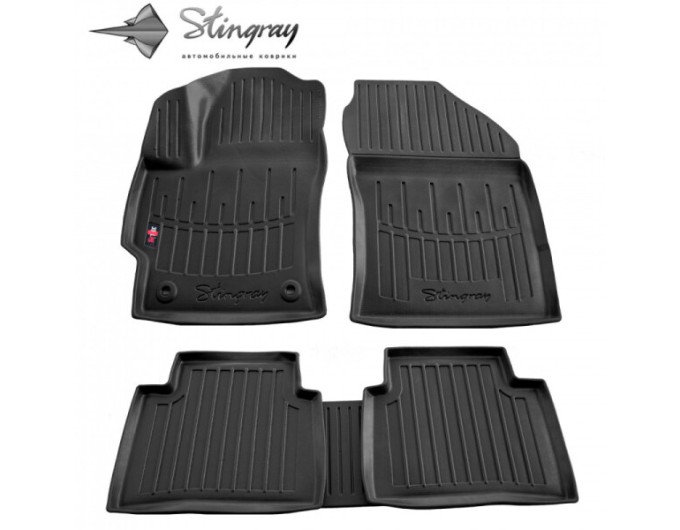 Toyota Corolla (E210) (2018-...) комплект 3D килимків з 5 штук (Stingray), ціна: 1 870 грн.
