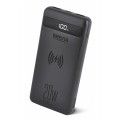 Повербанк (Power Bank) Brevia 10000mAh 20W Wireless Qi10W Li-Pol, LCD черный, цена: 699 грн.
