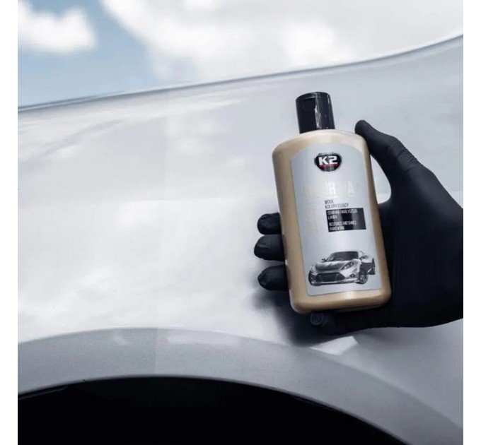 Поліроль для кузова K2 Color Max восковий срібний 250мл, ціна: 106 грн.