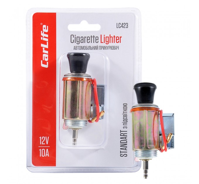 Автомобільний прикурювач CarLife, N1, ціна: 118 грн.
