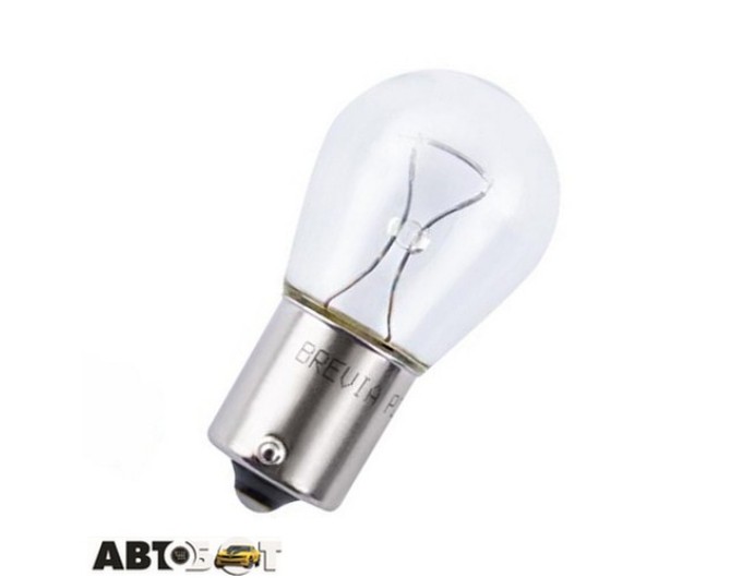Лампа накаливания BREVIA P21W BA15s 12V 21W 12301С (1 шт.), цена: 23 грн.